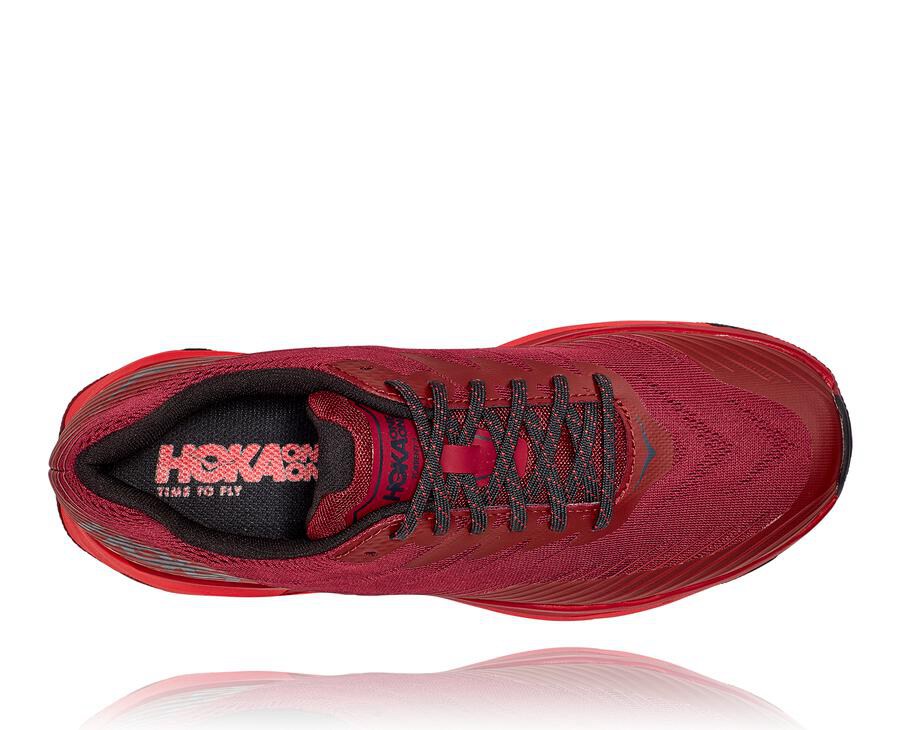 Hoka One One Trainers Mens Red - Torrent 2 - 79043ZHJK